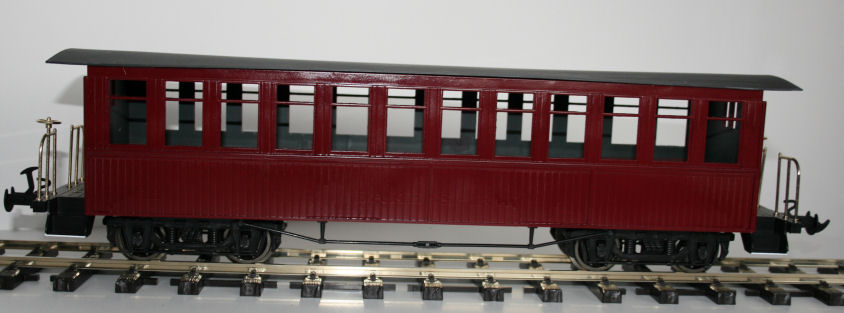 First coach - roof curve not what I'd hoped for